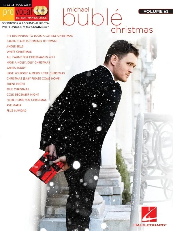 Michael Buble Christmas Pro Vocal Men Book/CD V62 (Softcover Book/CD)