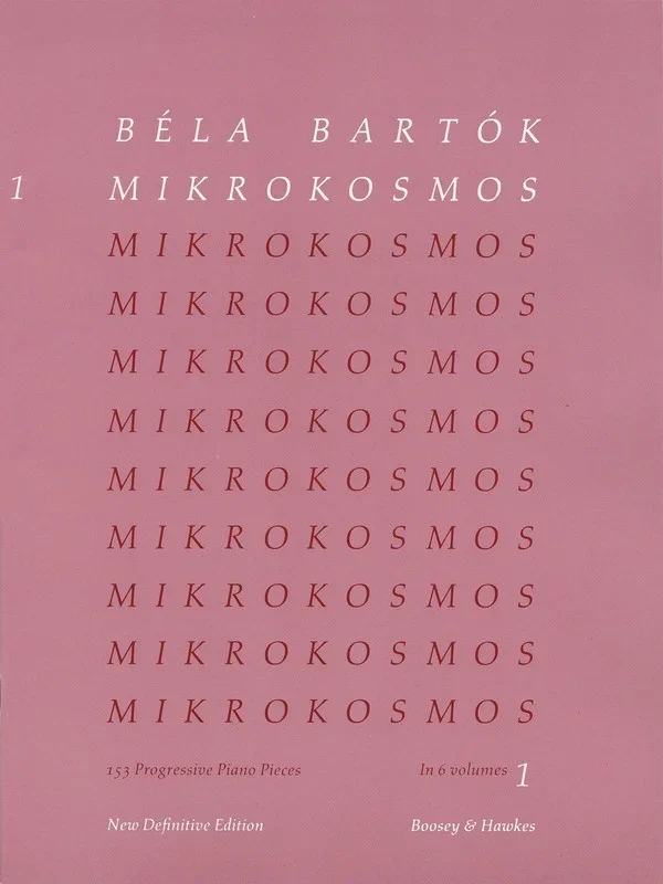 Mikrokosmos Vol 4 Pink Nos 97-121 Piano (Softcover Book)