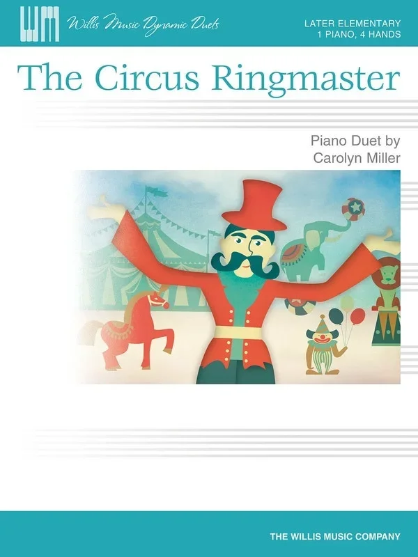Miller – Circus Ringmaster Piano Duet (Softcover Book)