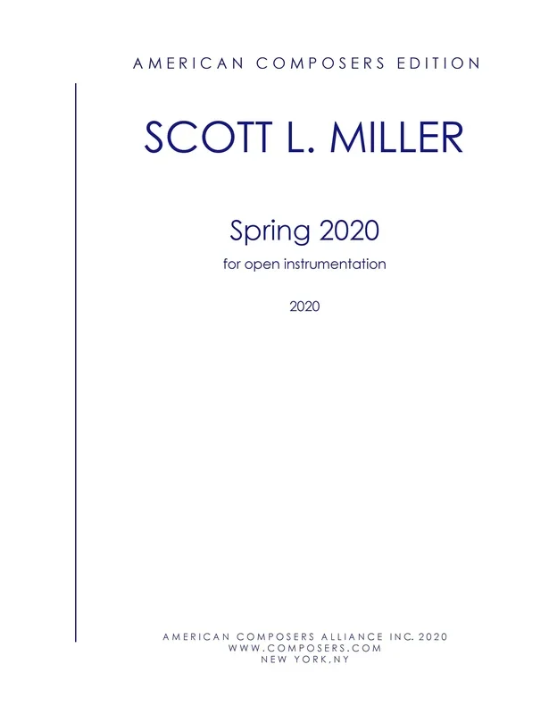 Miller: Spring 2020