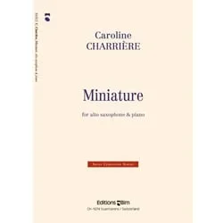 Miniature – Alto Saxophone and Piano