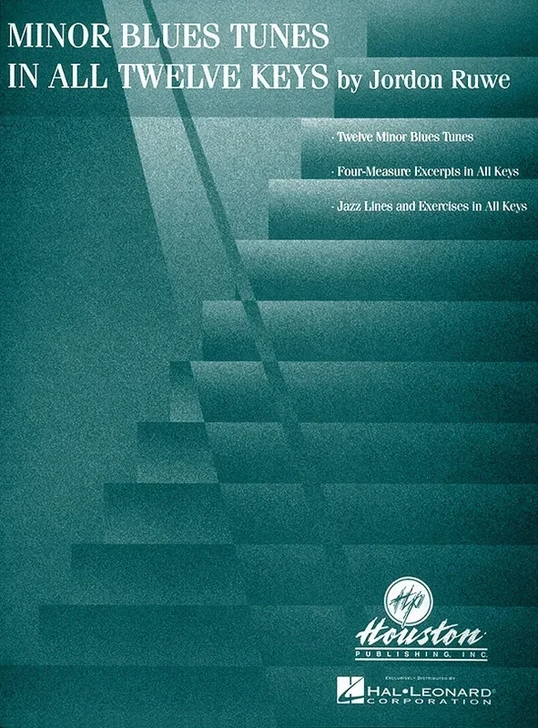 Minor Blues Tunes In All Twelve Keys (Softcover Book)