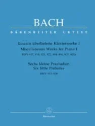 Miscellaneous Works for Piano, Book 1