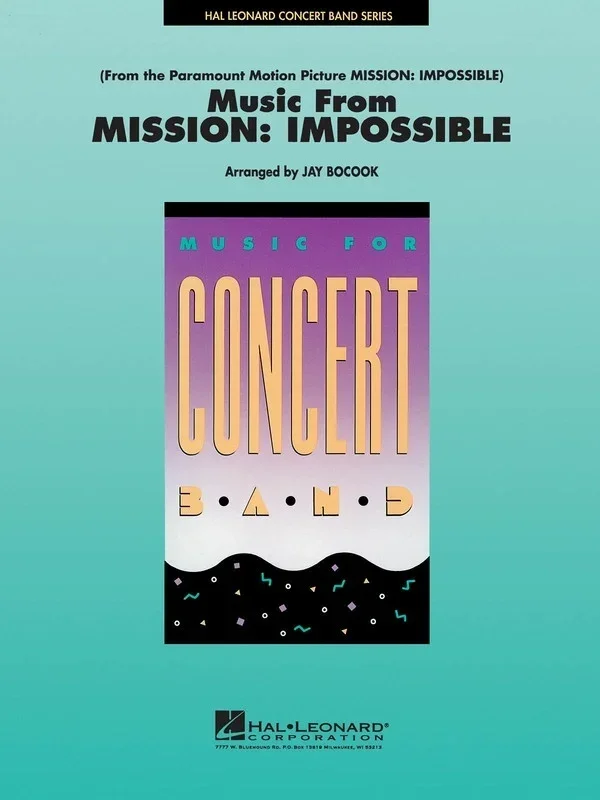 Mission Impossible Concert Band Gr 4 (Music Score/Parts)
