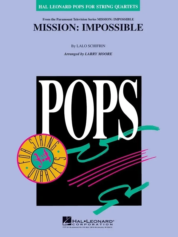 Mission Impossible Pop for String Quartets 2-3 (Music Score/Parts)