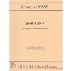 Mod’Son 7 – Saxophone Quartet Alto Saxophone Part 2