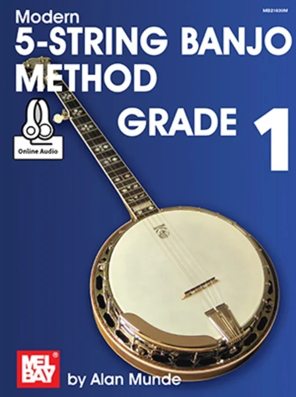 Modern 5-String Banjo Method Grade 1 Book/CD Book
