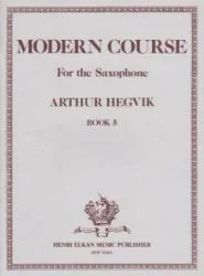 Modern Course, Volume 5 – Saxophone