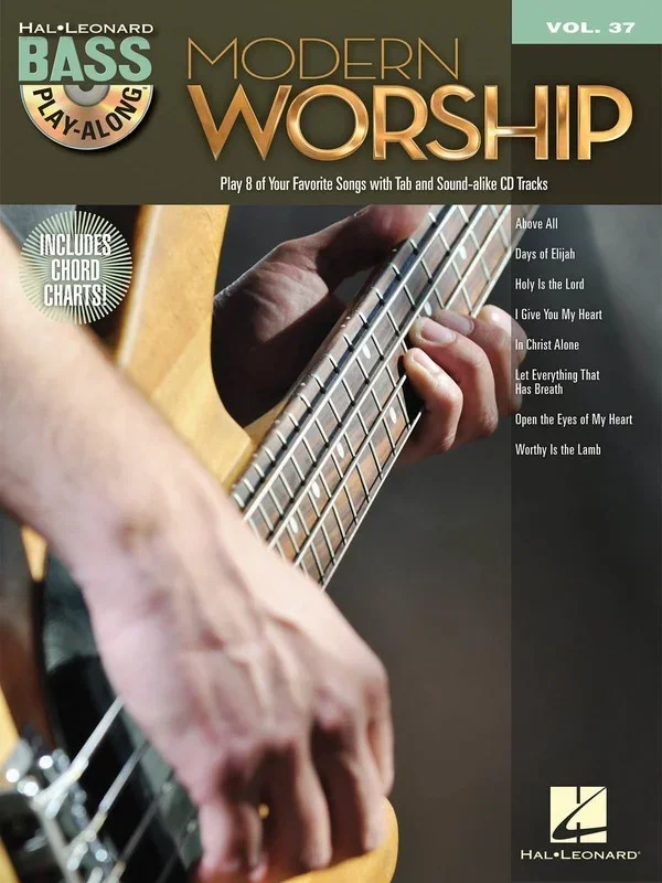 Modern Worship Bass Play Along V37 Book/CD (Softcover Book/CD)