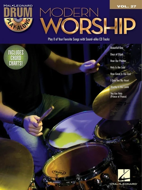 Modern Worship Drum Play Along Book/CD V27 (Softcover Book/CD)