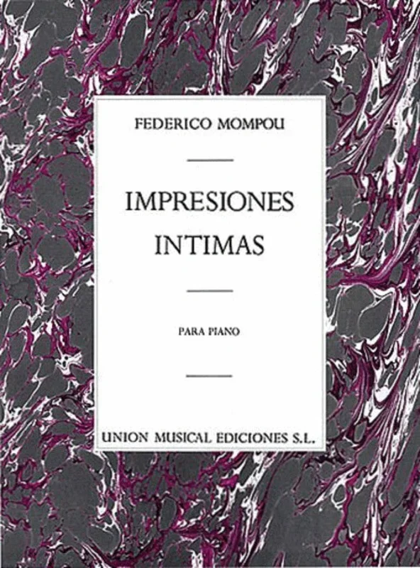 Mompou Impressions Piano Solo