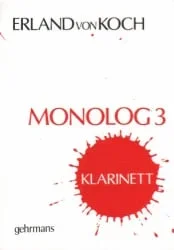 Monolog 3 – Clarinet Unaccompanied