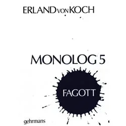 Monolog 5 – Bassoon Unaccompanied