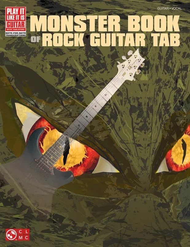 Monster Book Of Rock Guitar TAB (Softcover Book)