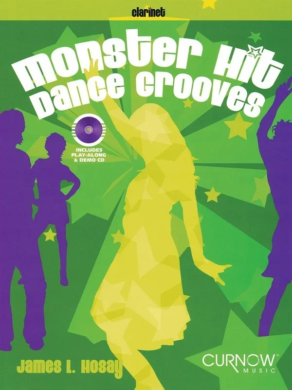Monster Hit Dance Grooves Book/CD Alto Sax (Softcover Book/CD)