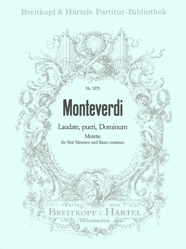 Monteverdi: Laudate, pueri, Dominum