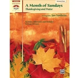 Month of Sundays: Thanksgiving & Praise – Piano Solo