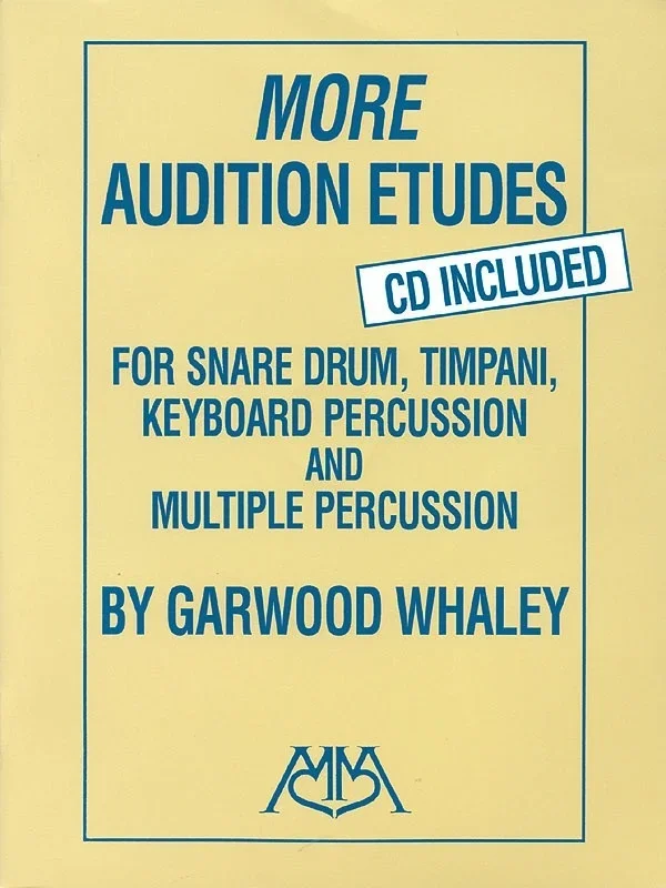 More Audition Etudes Percussion Book/CD (Softcover Book/CD)