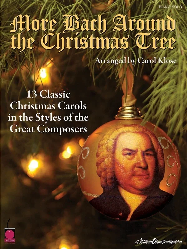 More Bach Around The Christmas Tree Piano Solos (Softcover Book)