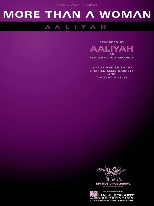 More Than A Woman PVG (Sheet Music)
