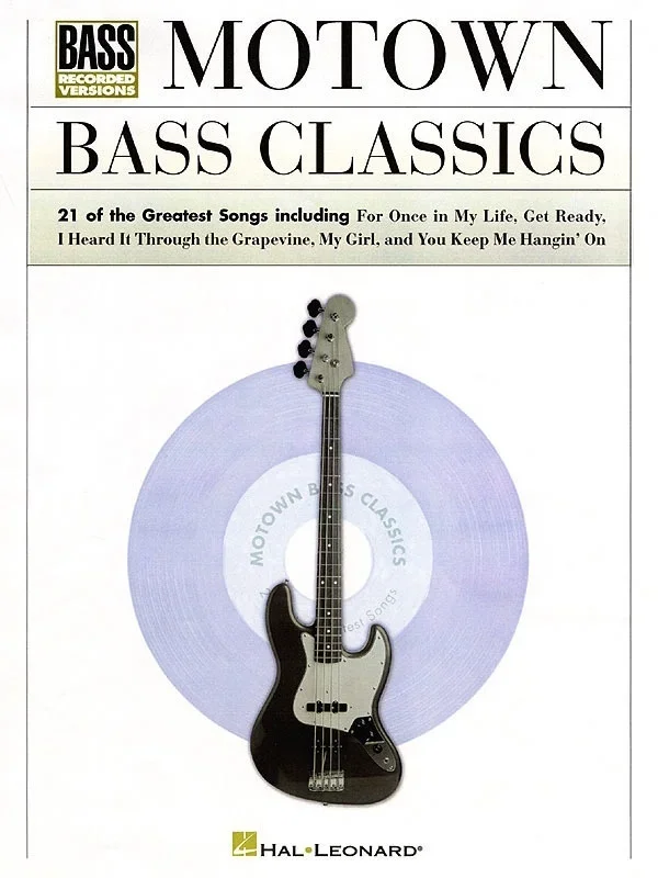 Motown Bass Classics Bass Rec (Softcover Book)