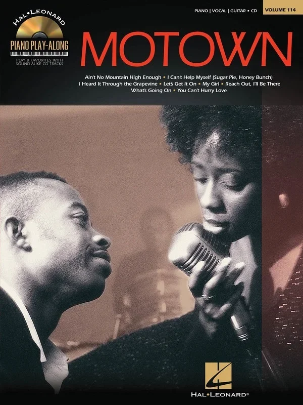 Motown Piano Play Along Book/CD V114