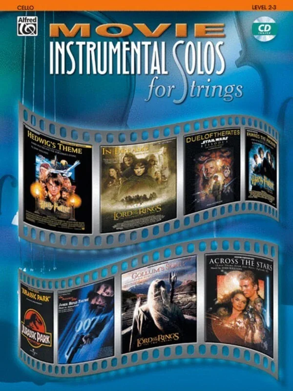 Movie Instrumental Solos For Strings Book/CD Vlc (Softcover Book/CD)