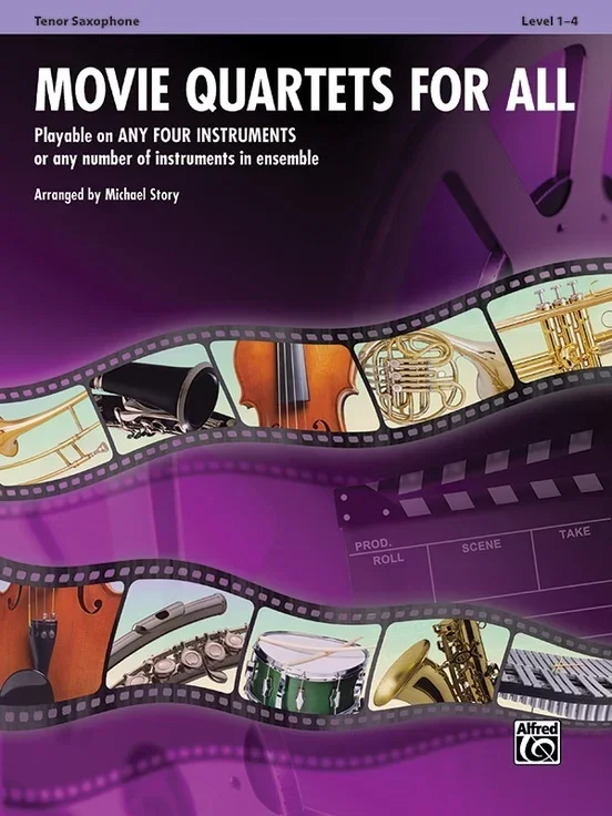 Movie Quartets For All Tenor Sax