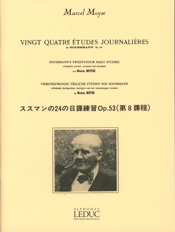 Moyse: 24 Daily Studies Based on Soussmann’s, Op. 53