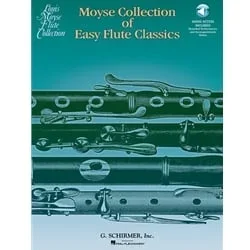 Moyse Collection of Easy Flute Classics – Flute and Piano with Audio Access