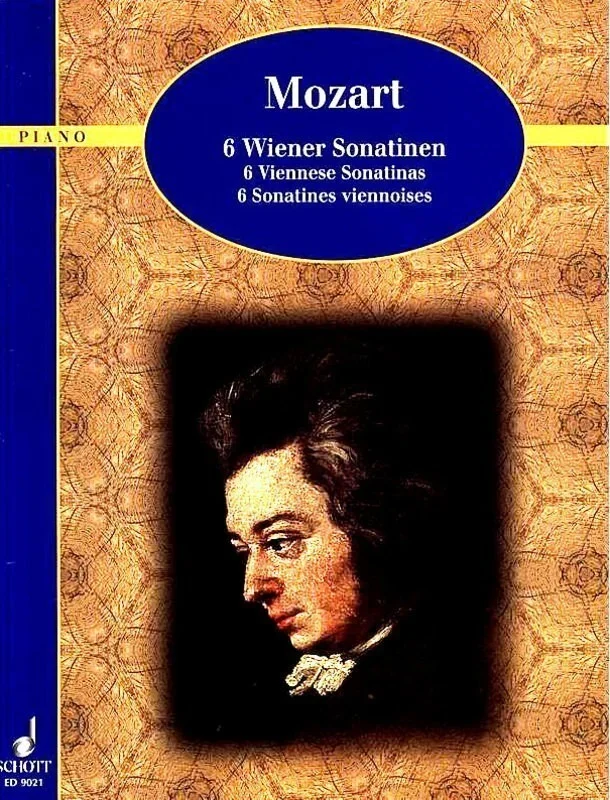 Mozart – 6 Viennese Sonatinas (Softcover Book)