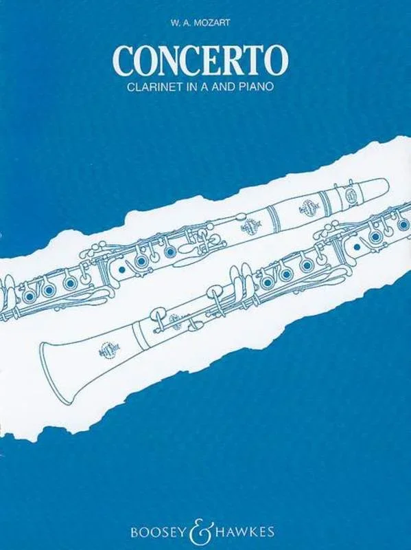 Mozart – Concerto A Major K 622 A Clarinet/Piano (Softcover Book)