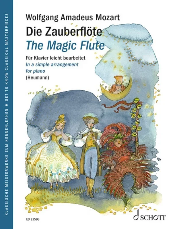 Mozart – The Magic Flute Easy Piano Arr Heumann Softcover Book (Piano)