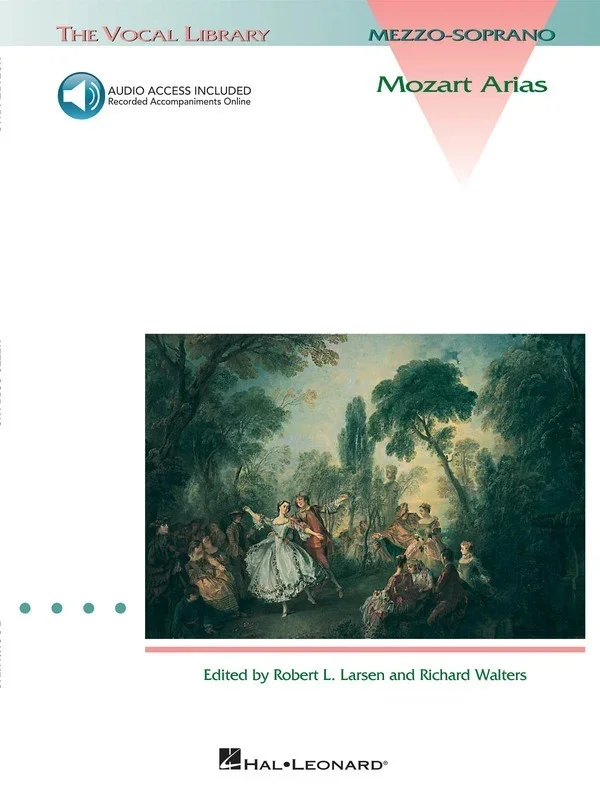 Mozart Arias For Mezzo Soprano Book/Online Audio (Softcover Book/CD)