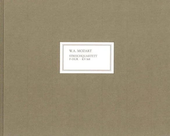 Mozart: String Quartet No. 8 in F Major, K. 168