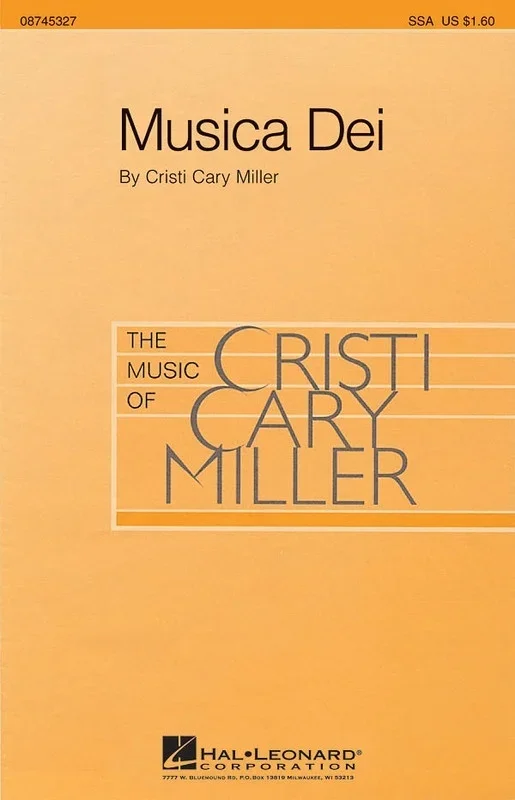 Music Dei SSA (Octavo)
