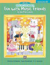Music for Little Mozarts, Coloring Book 2