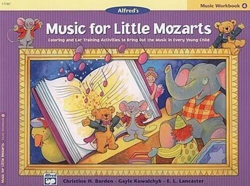 Music For Little Mozarts Piano WorkBook 4