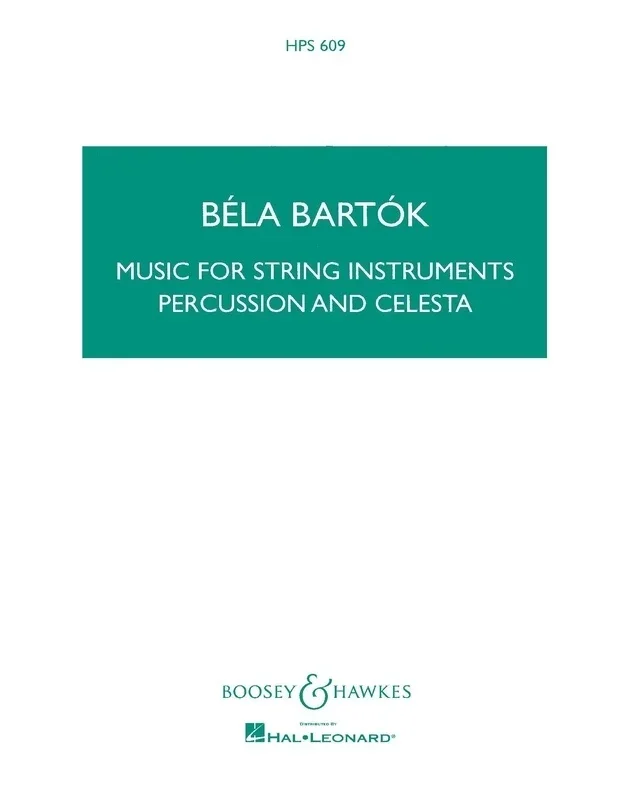 Music For Strings Percussion Celesta Study Score (Music Score)