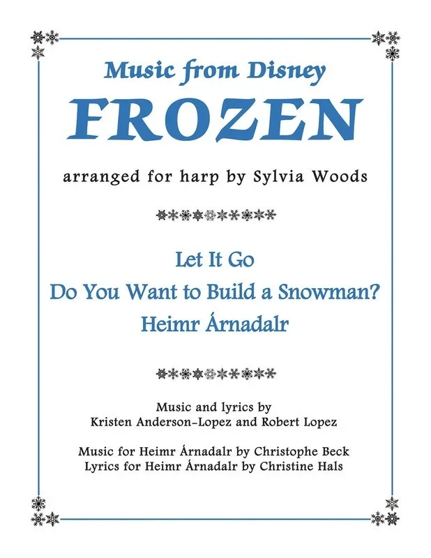 Music From Disneys Frozen For Harp
