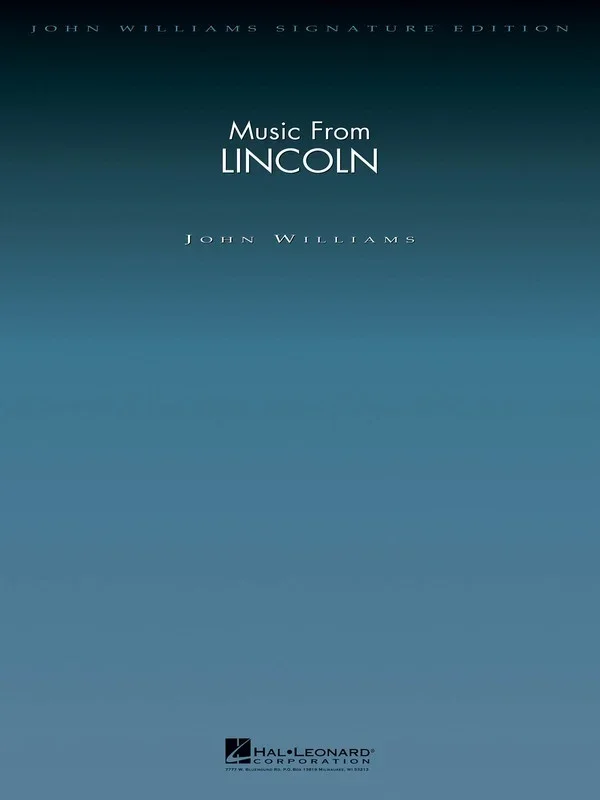 Music From Lincoln Fo Score/Parts