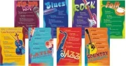Music Genres Bulletin Board Set