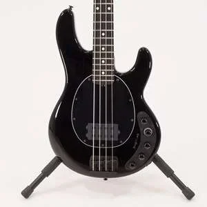 Music Man DarkRay – Obsidian Black with Roasted Maple Neck and Ebony Fingerboard