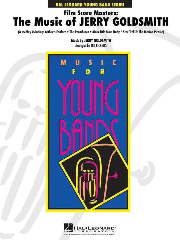 Music Of Jerry Goldsmith Youth Band3 (Music Score/Parts)
