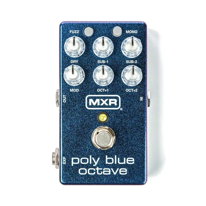 MXR Poly Blue Octave Pitch-Shifting Fuzz & Modulation Pedal