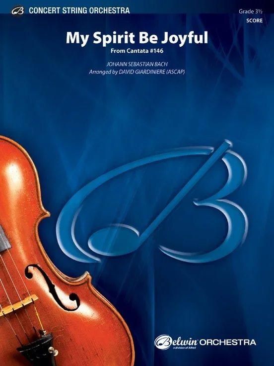 My Spirit Be Joyful String Orchestra Gr 3.5 Conductor Score