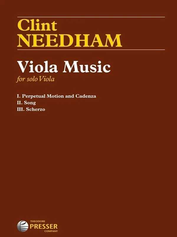 Needham – Viola Music For Solo Viola (Softcover Book)