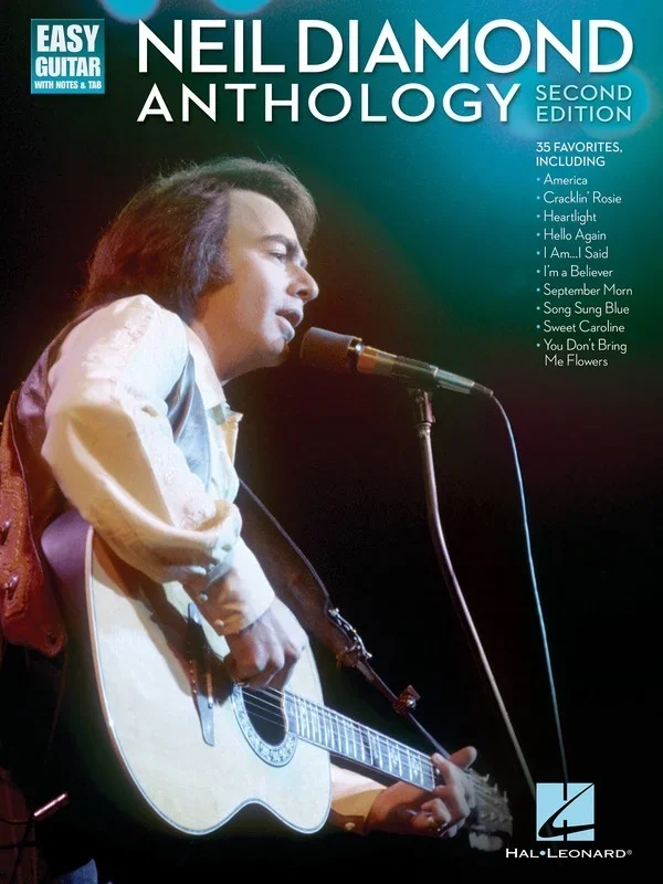 Neil Diamond Anthology Easy Guitar Notes TAB (Softcover Book)