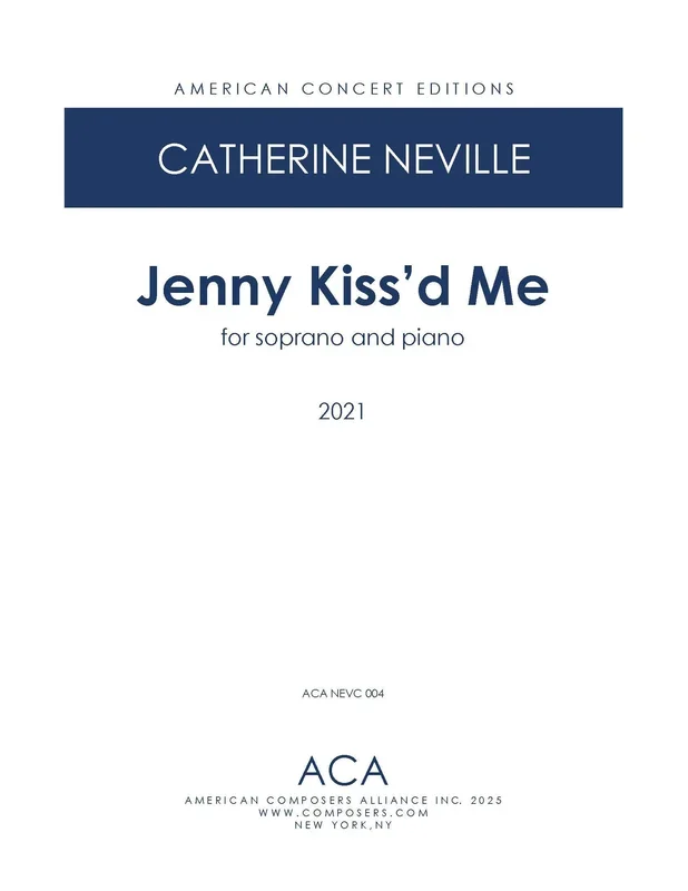 Neville: Jenny Kiss’d Me
