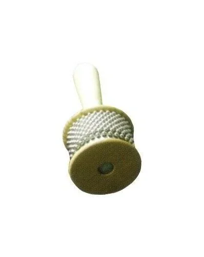 NEW MANO CABASA Wooden 6 Inch Percussion School Education Latin American Shaker
